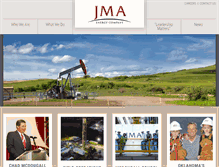 Tablet Screenshot of jmaenergy.com
